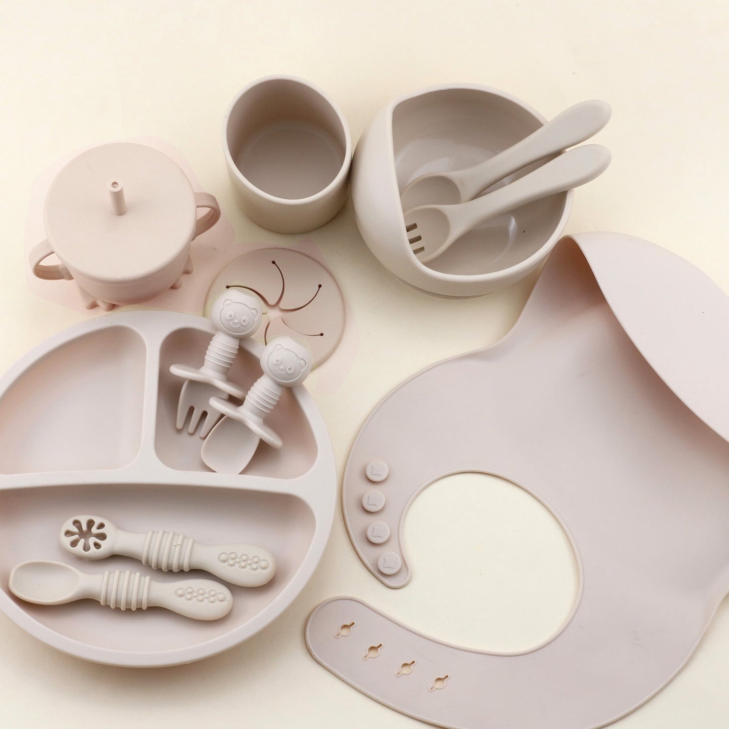 TidyTots™ 12-Piece Silicone Feeding Set