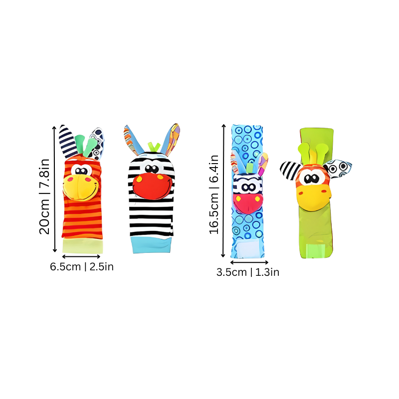 ZiggleBuddies™ Sensory Rattle Set