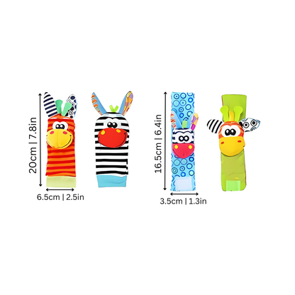ZiggleBuddies™ Sensory Rattle Set